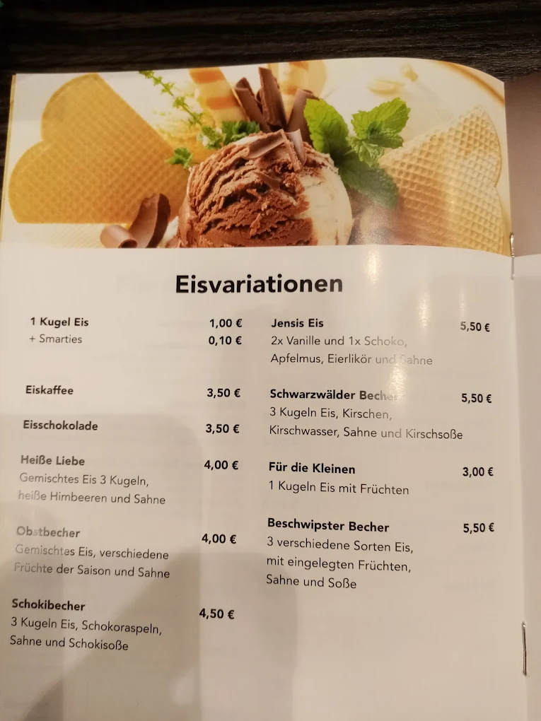 Nancys Café Snacks und Eis menu 4